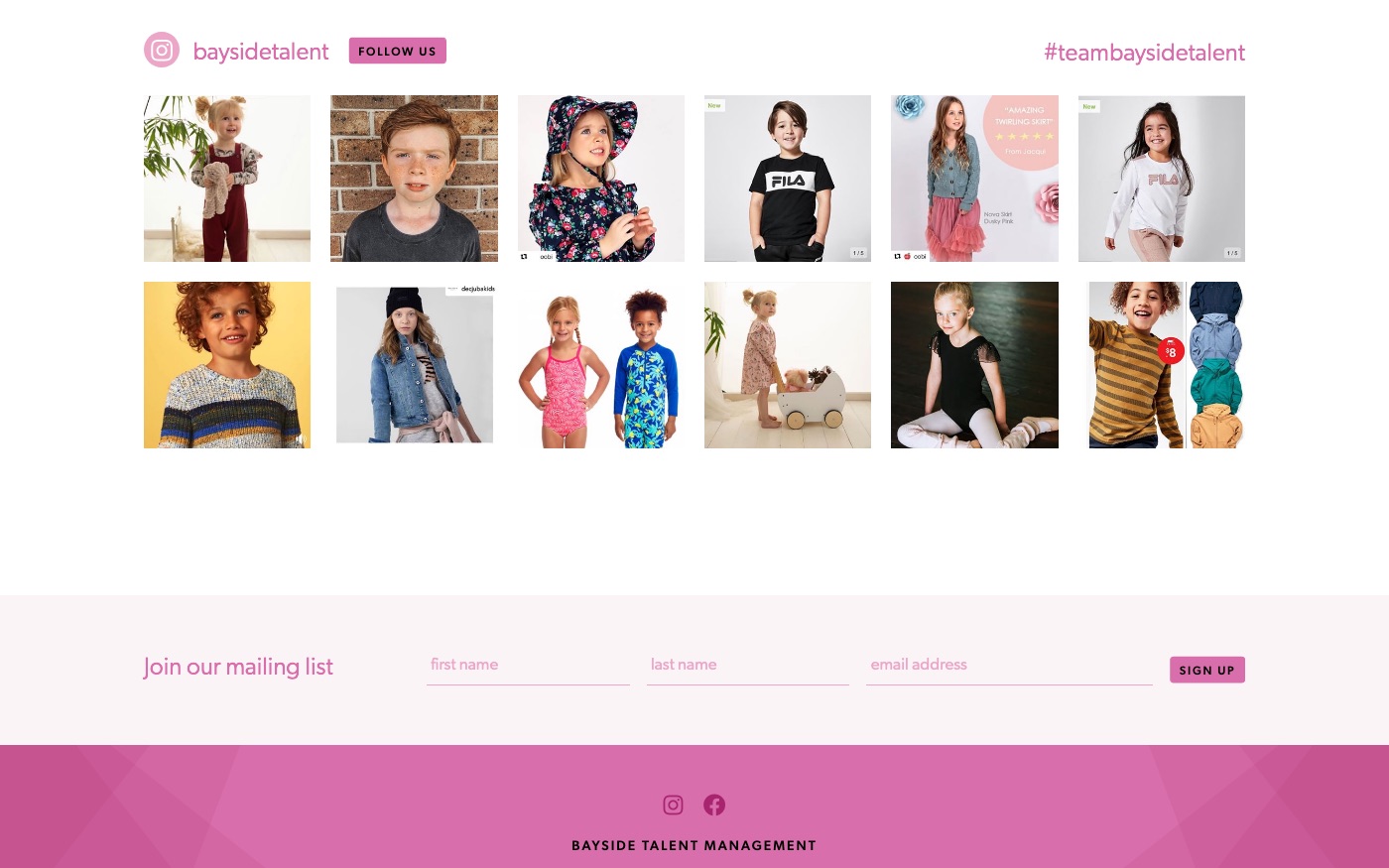 Bayside Talent Management Syngency